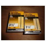 FRAMING NAILS / YOU GET 4 BOXES
