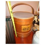 WOOD SUGAR BUCKET / DR