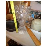 LARGE CRYSTAL VASE / DR