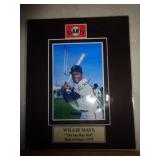 8X10 PHOTO ONLY / WILLIE MAYS / W - CERT