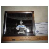 8X10 PHOTO FRAMED / MICKEY MANTLE / W - CERT