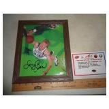 8X10 PHOTO FRAMED / LARRY BIRD / W - CERT