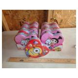 12 DESPICABLE ME TINS / CANDY EXPIRED