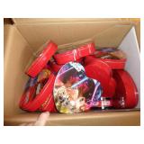 BOX OF EMPTY TINS / SOME STAR WARS