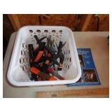 SPRING CLAMPS AND BOOK