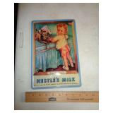 8' X 12' METAL SIGN NESTLE'S MILK
