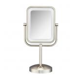 CONAIR LIGHTED MAKEUP MIRROR *CRACK ON ONE SIDE