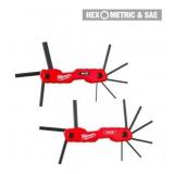 MILWAUKEE 17-KEY FOLDING HEX KEY SETS