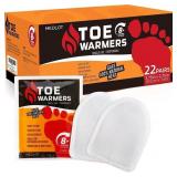 22 PAIRS OF TOE WARMERS