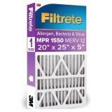 2- FILTRETE FURNACE FILTERS 20 X 25 X 5