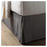 FULL/ QUEEN LINEN BEDSKIRT