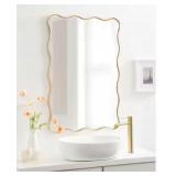 24 X 36 SCALLOPED MIRROR