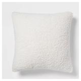 18' FAUX SHERLING THROW PILLOW