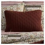 20X12 KNITTED POINTELLE LUMBAR PILLOW