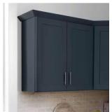 30x42 SHAKER BLUE WALL CABINET