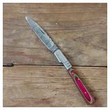 DAMASCUS STEEL POCKET KNIFE