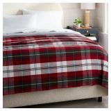 QUEEN BRUSHED COTTON BLANKET