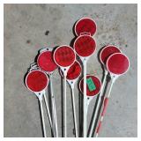 10 DRIVEWAY REFLECTORS