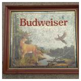 34X30 VINTAGE BUDWEISER BAR SIGN