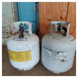 2 PROPANE TANKS
