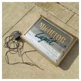 20X14 VINTAGE LIGHT UP MICHELOB BAR SIGN