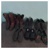 9W MENS LEATHER BOOTS, SHOES