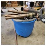 8ft COPPER, BRASS PIPE FITTINGS