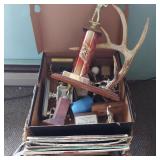 VINTAGE TROPHIES & RECORD ALBUMS