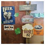 POSTERS & SIGNS ON WALL