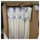 9 GE 48" FLOURESCENT BULBS