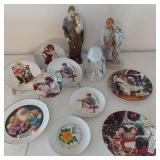 COLLECTOR PLATES/RELIGIOUS FIGURINES