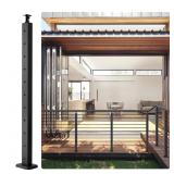 4- VEVOR STEEL CABLE RAILING POSTS