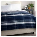 QUEEN BRUSHED COTTON BLANKET