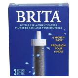 3PK BRITA BOTTLE REPLACEMENT FILTERS
