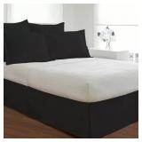 KING TAILORED POPLIN BEDSKIRT