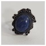 SZ 6 LAPIS COSTUME RING