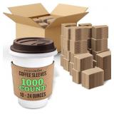 1000 COUNT COFFEE SLEEVES