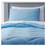 QUEEN JERSEY WAVE COMFORTER SET