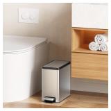 EKO 1.6 GAL SLIM STEP ON TRASH CAN