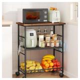 ROLLING KITCHEN STORAGE CART