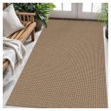 4X6 WOVEN COTTON AREA RUG NON-SLIP