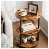 3-TIER INDUSTRIAL VINTAGE STYLE COFFEE TABLE