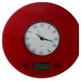 RED DIGITAL KITCHEN SCALE