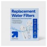 2PK UP&UP WATER PITCHER FILTERS