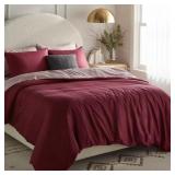 3PC QUEEN TENCEL LYOCELL DUVET COVER SET