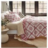 QUEEN MATELASSE QUILT SET
