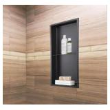 12 X 24 BLK SHOWER NICHE