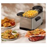 CHEFMAN 3.2 QT STAINLESS STEEL DEEP FRYER