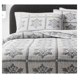 QUEEN MATELASSE QUILT SET