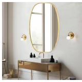 30 X 48 MODERN OVAL MIRROR